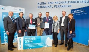 Himsel/SK:KK/difu / Gewinner aus Rheinland-Pfalz, die Delegation aus Bad Ems bei der Preisvergabe